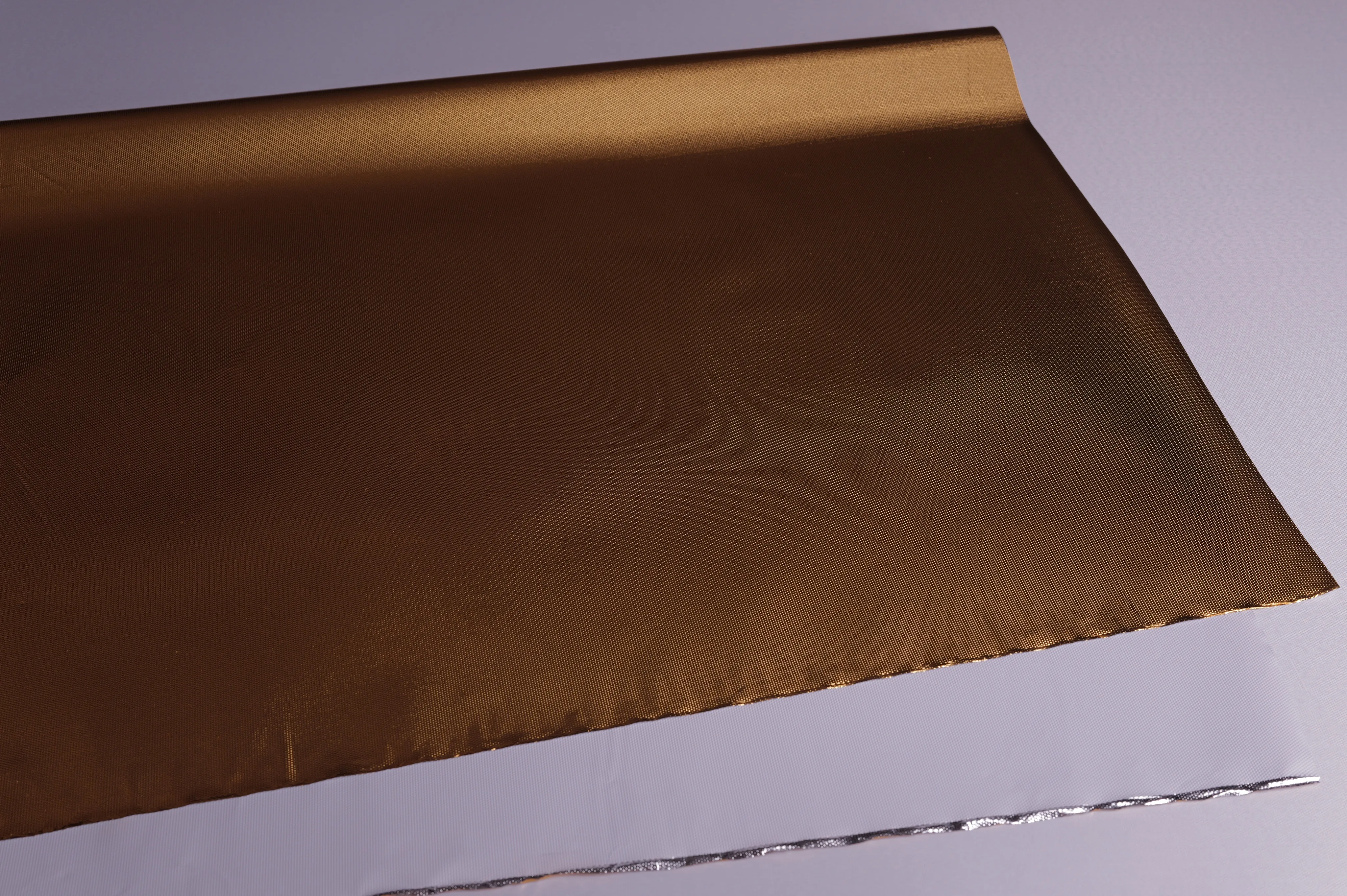 Fine Grid Reflective Film, Gold – face A