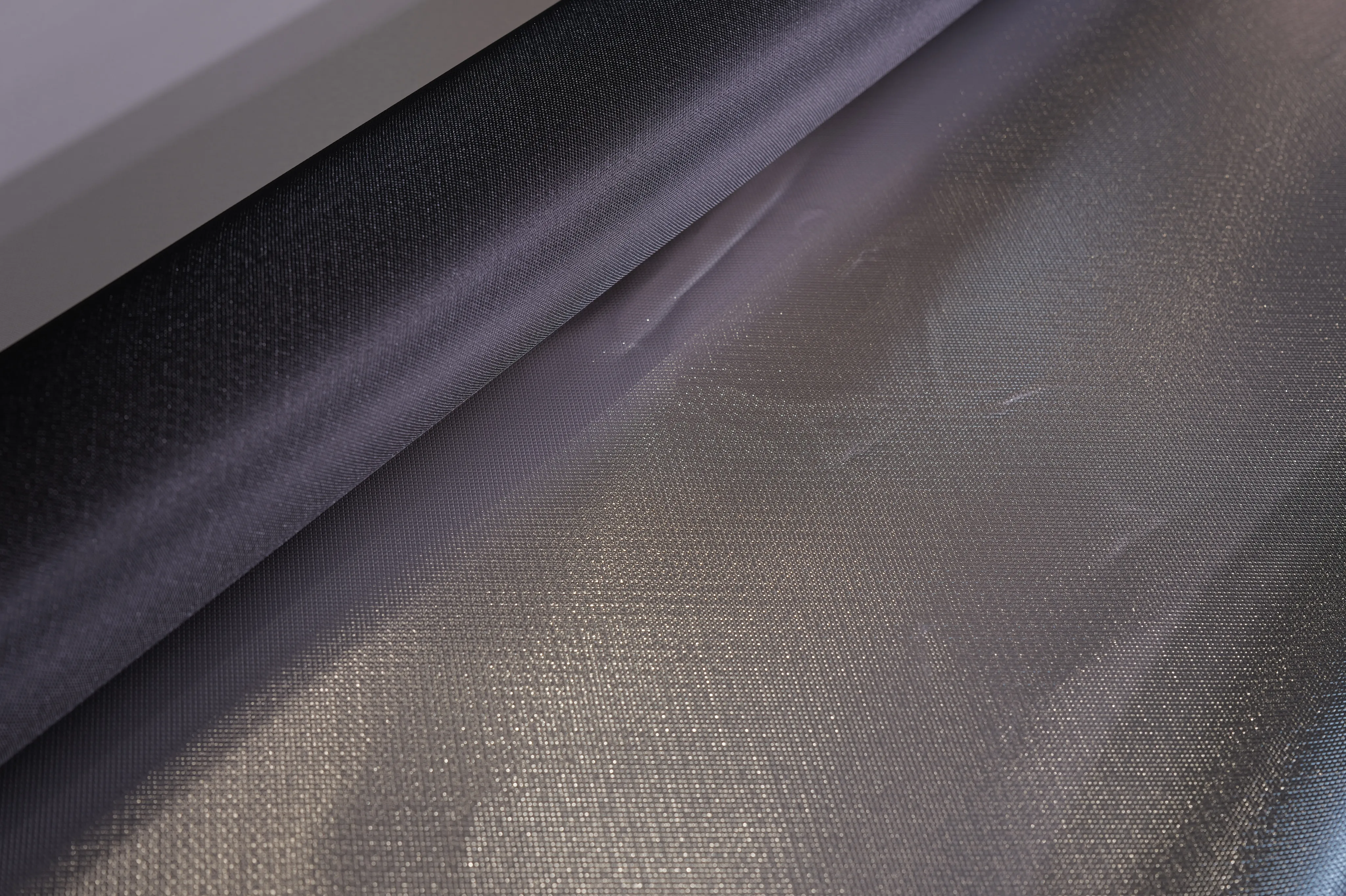 Fine Weave Reflective Laminate, Silver-Grey – face A