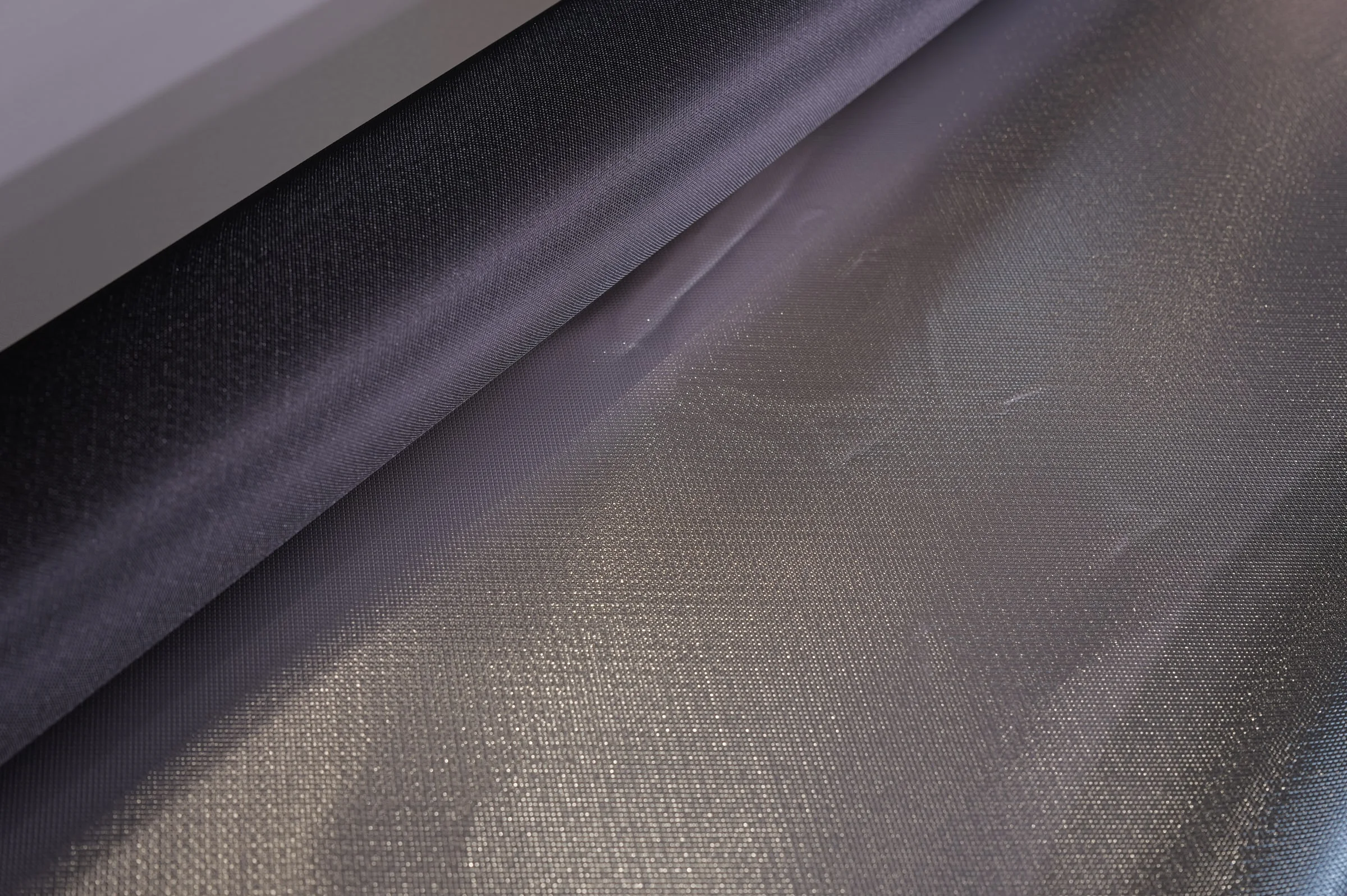 Fine Weave Reflective Laminate, Silver-Grey – face A