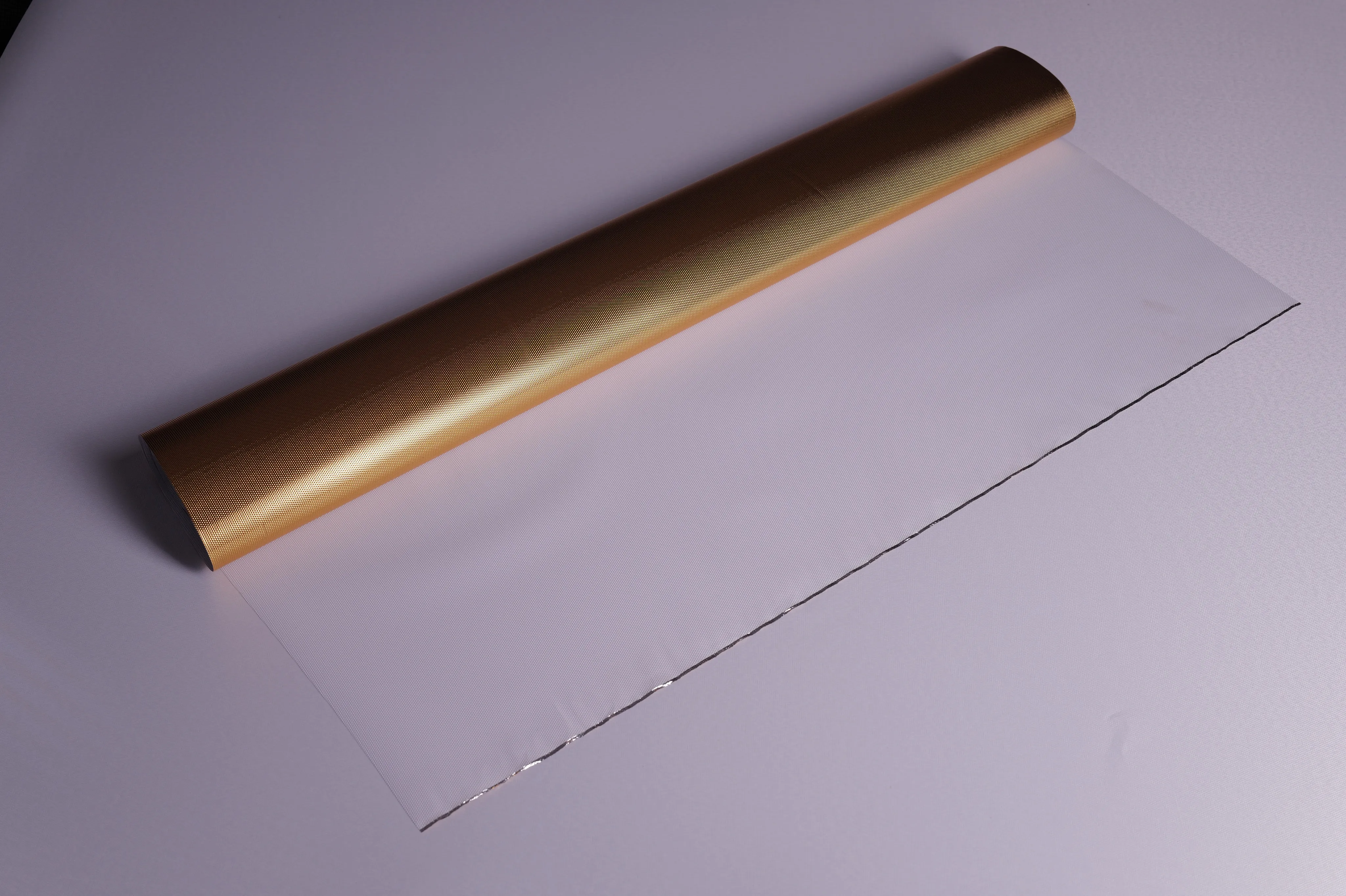 Fine Grid Reflective Film, Gold – face B