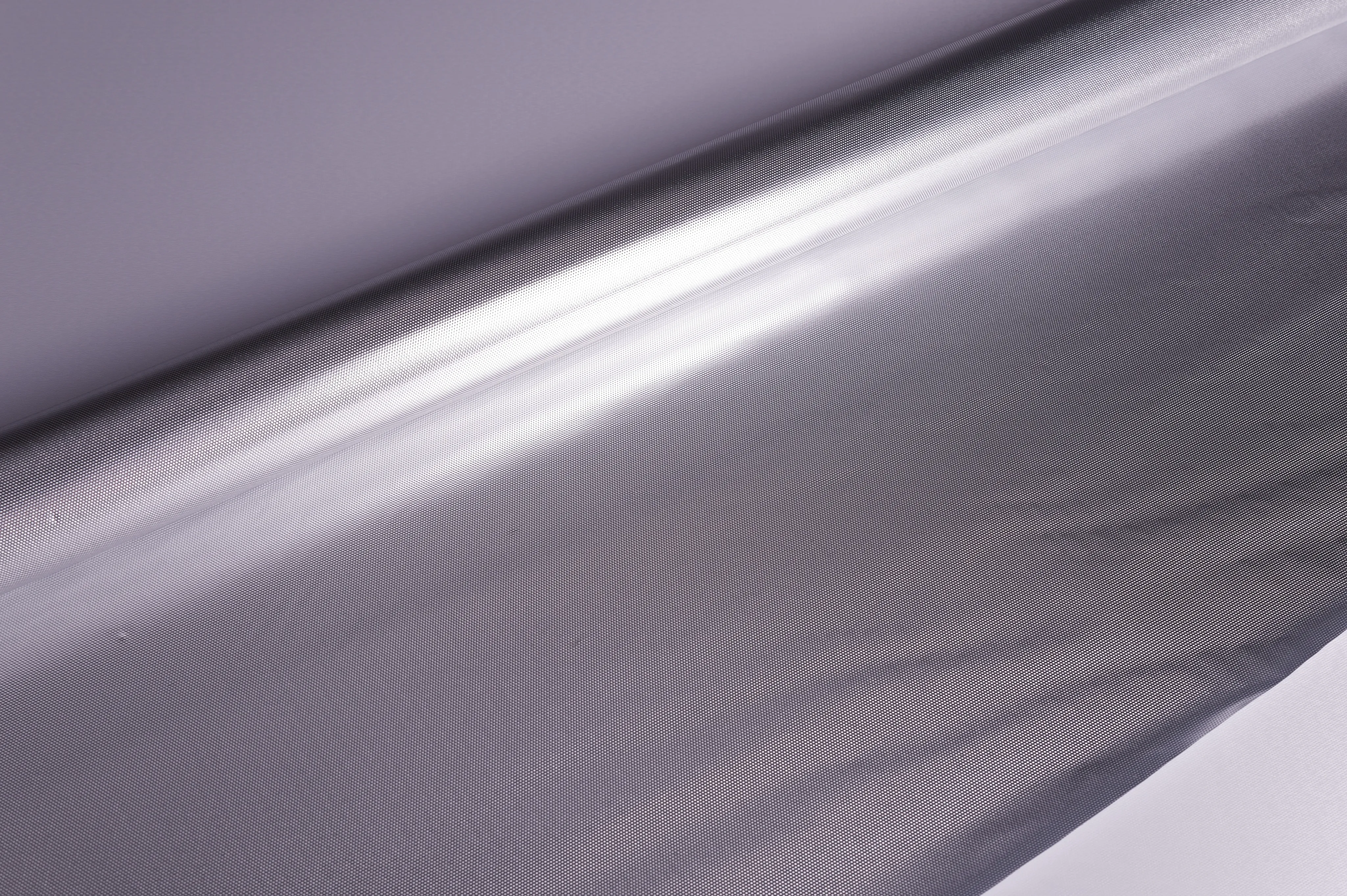Fine Weave Reflective Laminate, Silver – roll form
