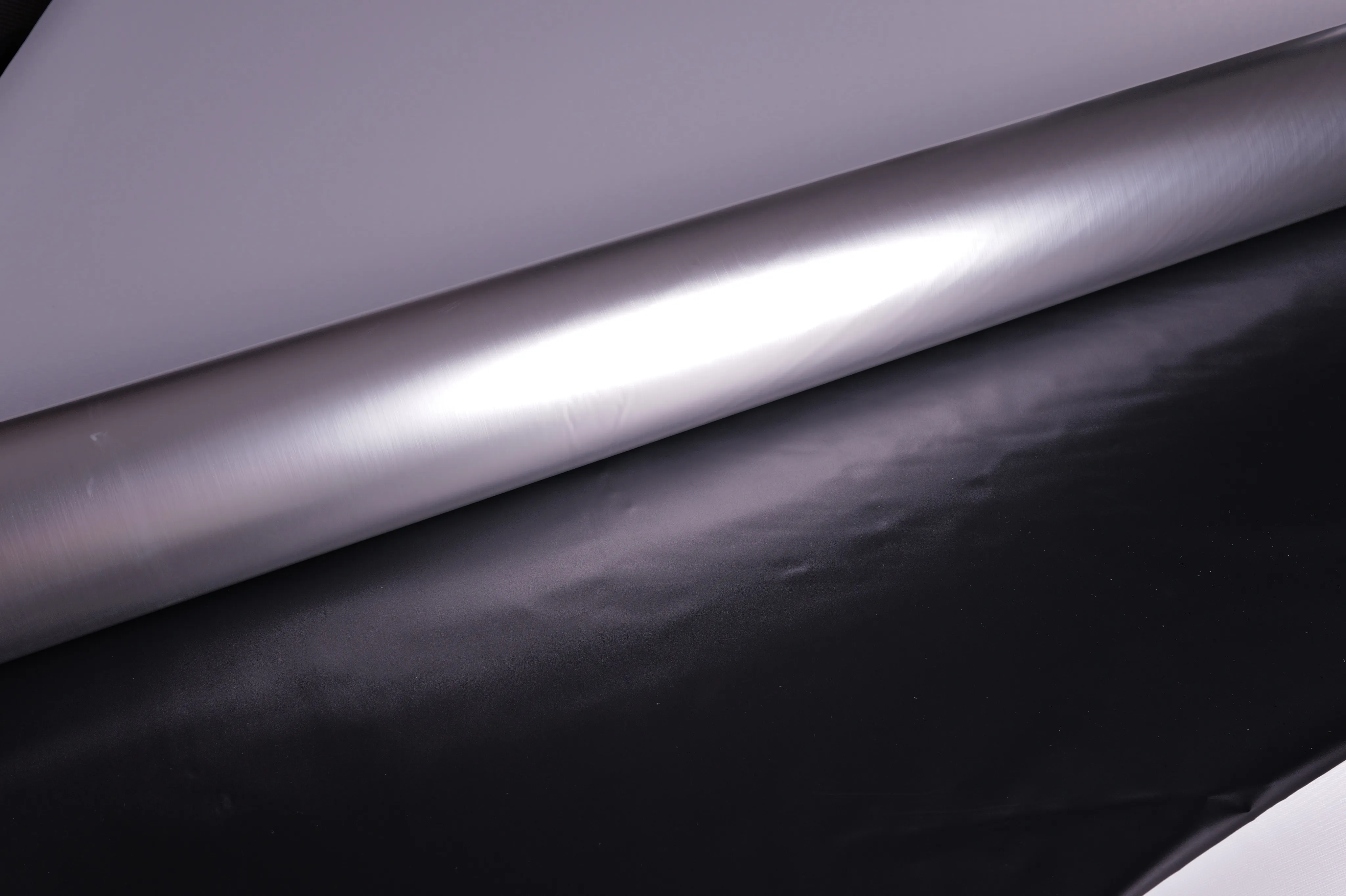 Satin Reflective Laminate, Silver / Black Back – hero view