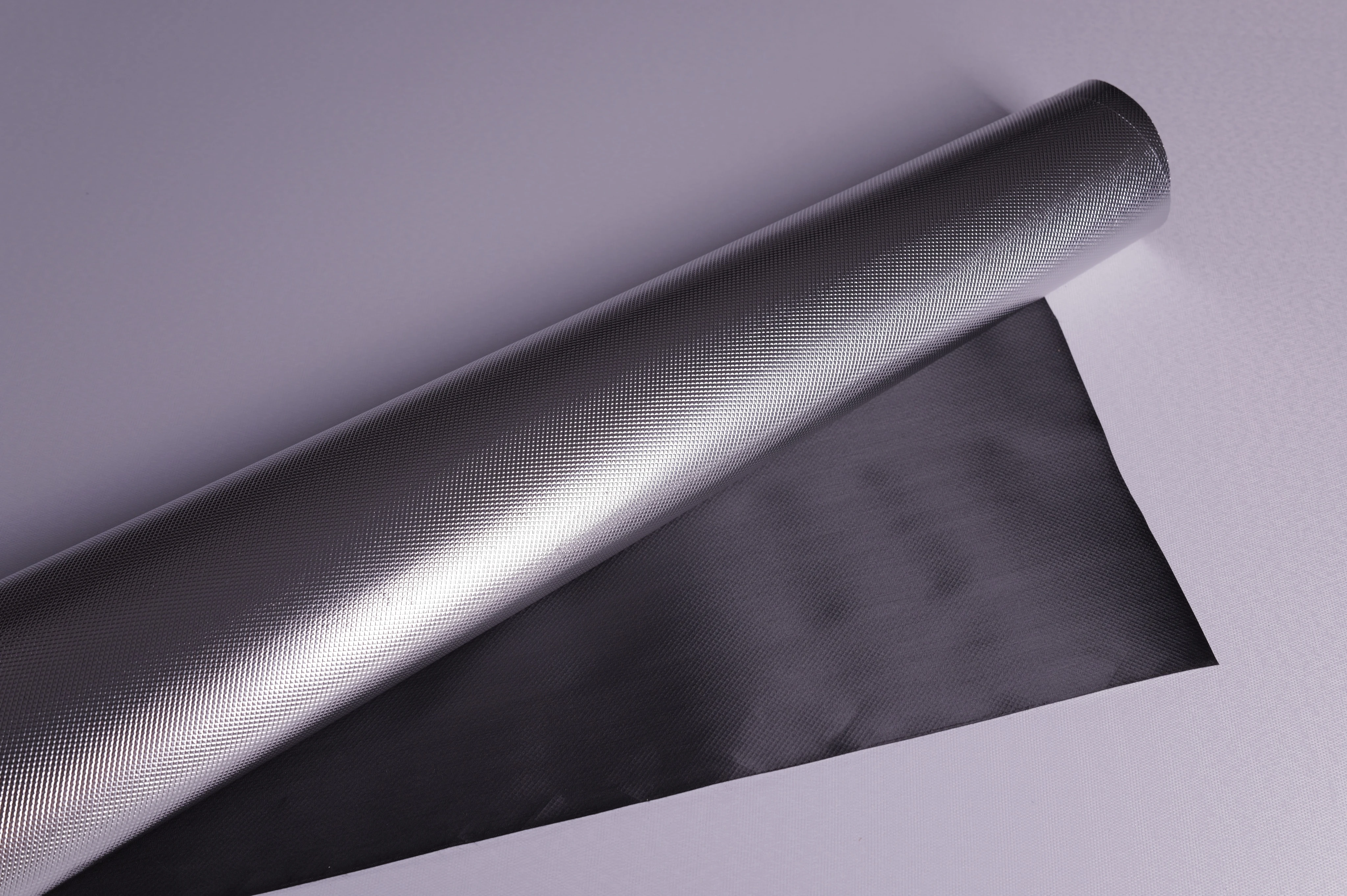 Micro Weave Reflective Laminate, Silver-Grey / Dark Back – hero view