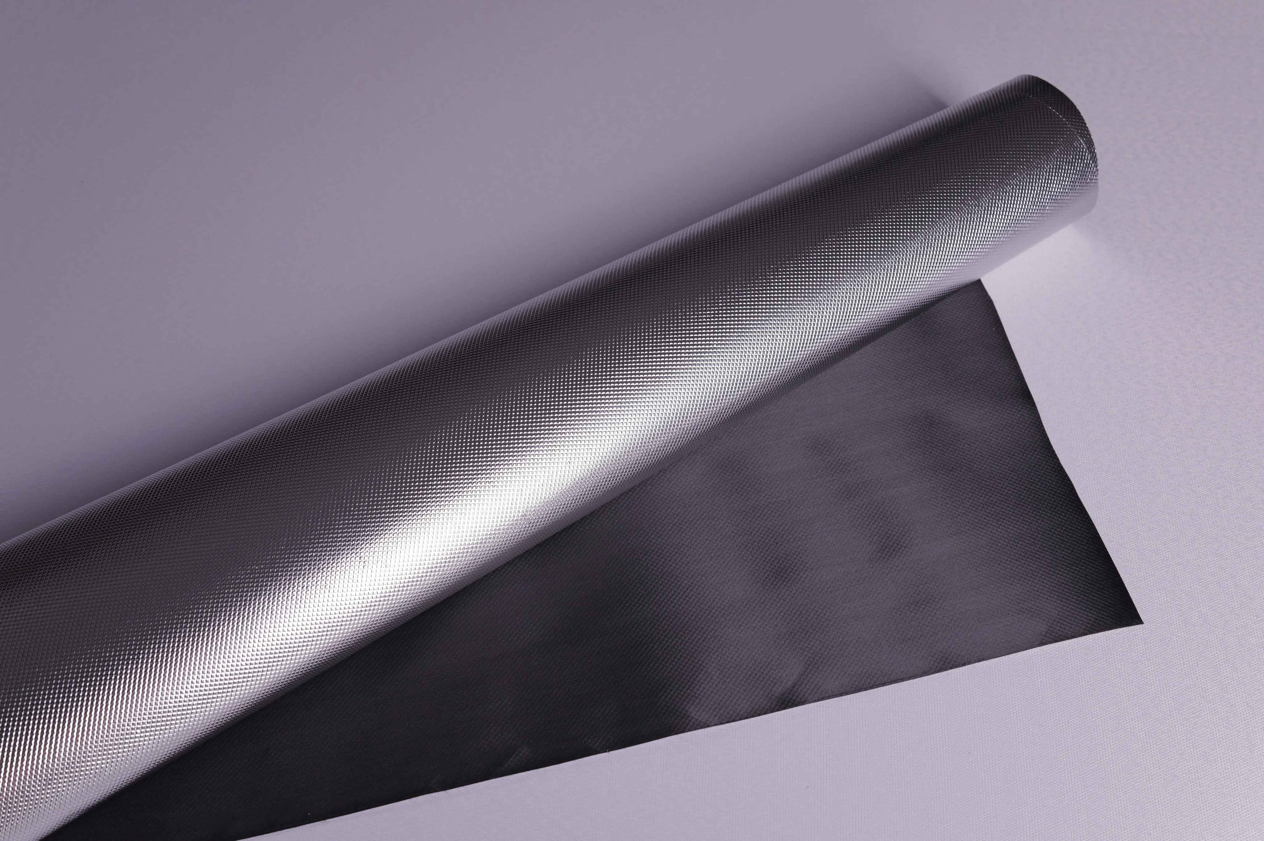 Micro Weave Reflective Laminate, Silver-Grey / Dark Back – hero view
