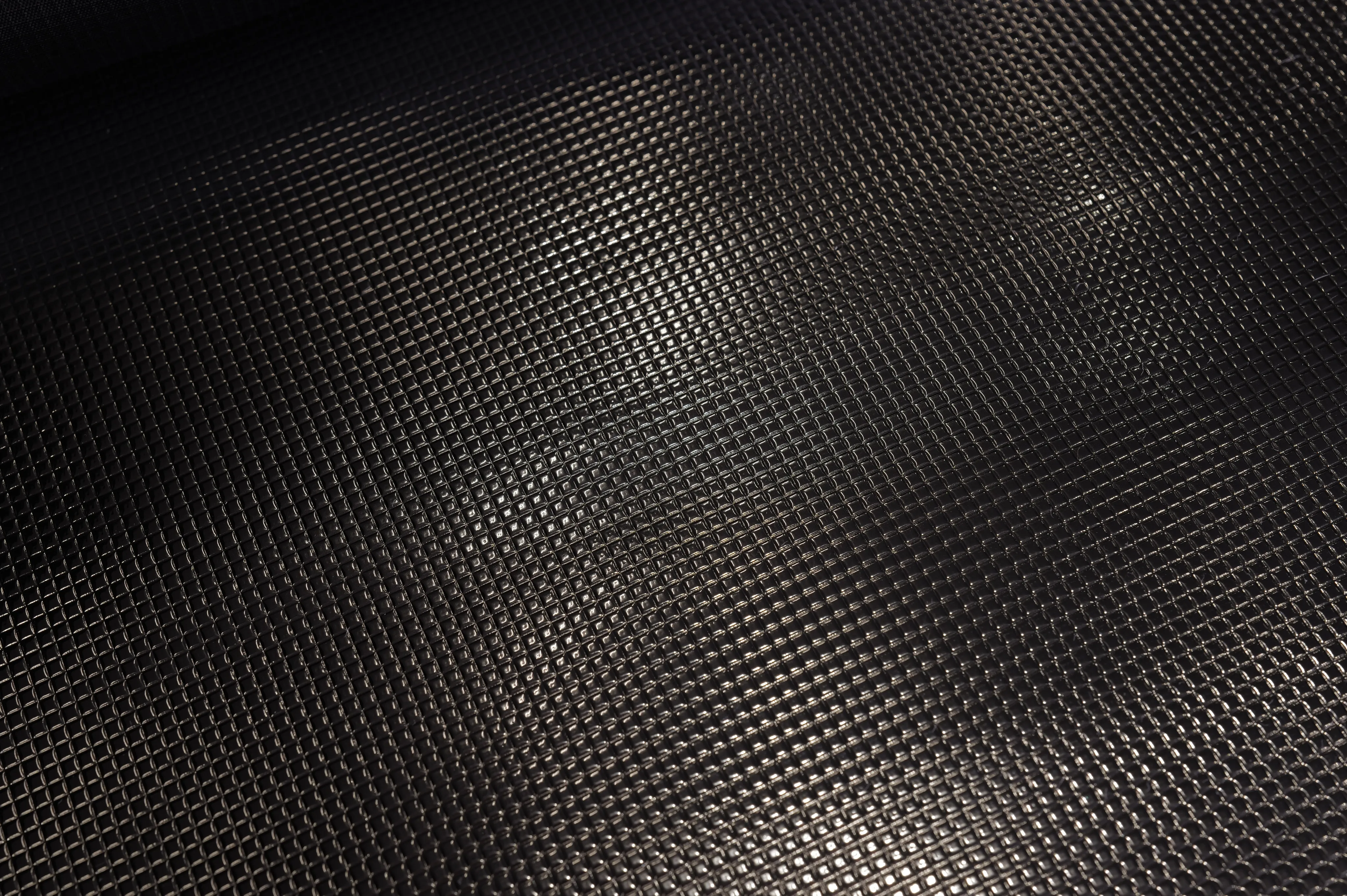Grid Reflective Laminate, Black – texture close-up