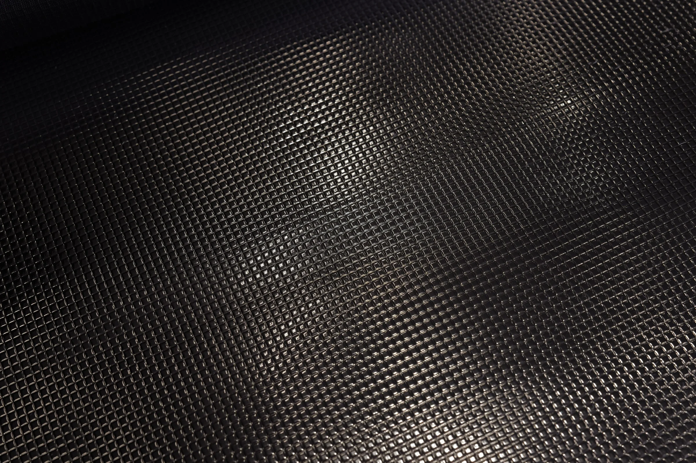 Grid Reflective Laminate, Black – texture close-up