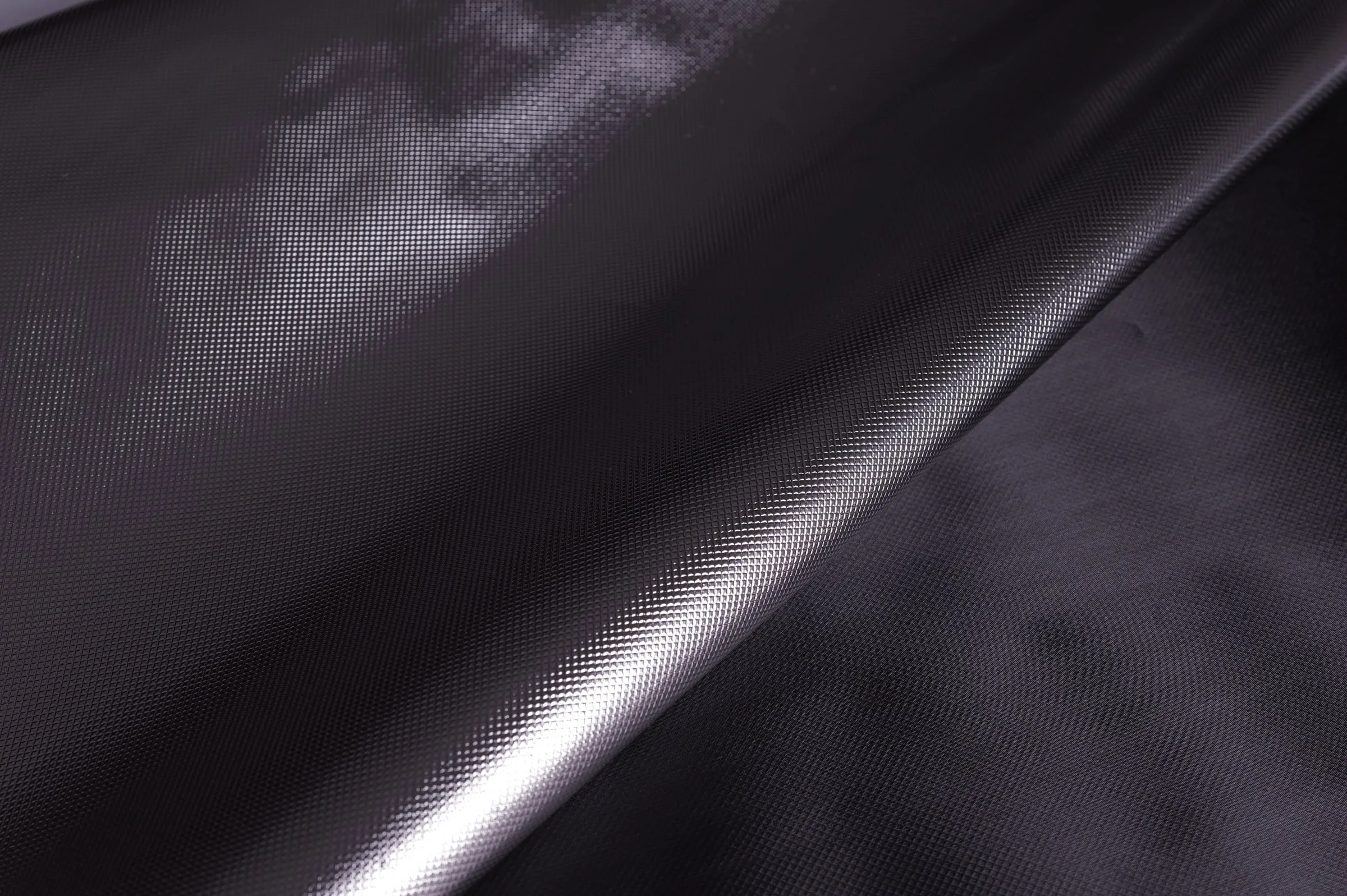 Micro Weave Reflective Laminate, Silver-Grey / Dark Back – texture close-up