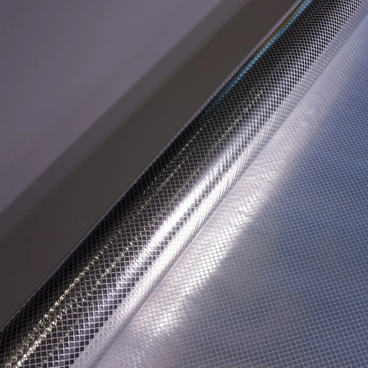 Large Grid Reflective Film, High-Gloss Silver