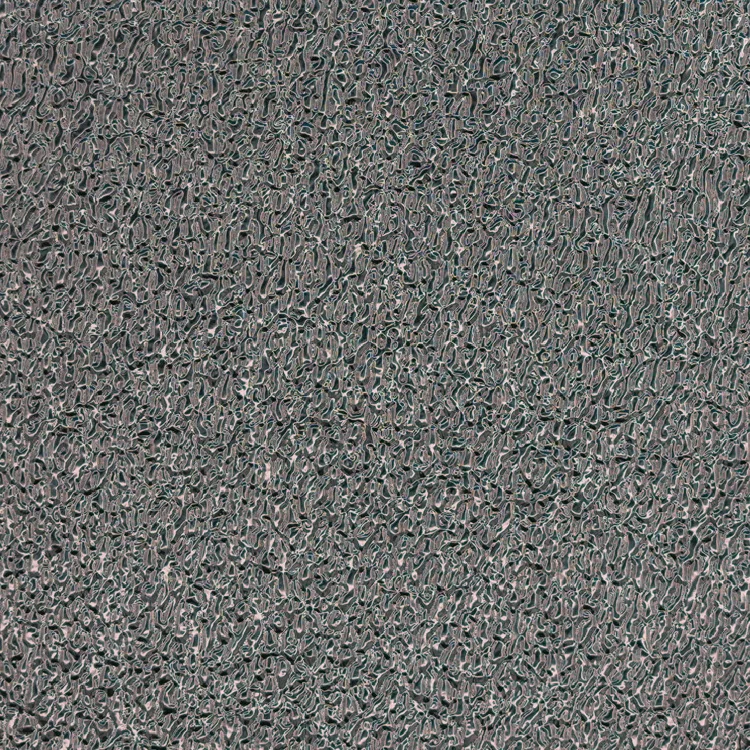 Fine grain and sand pattern on reflective film, macro photograph of sample B0001459