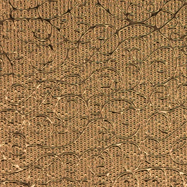 Grid and woven pattern on reflective film, macro photograph of sample B0001436