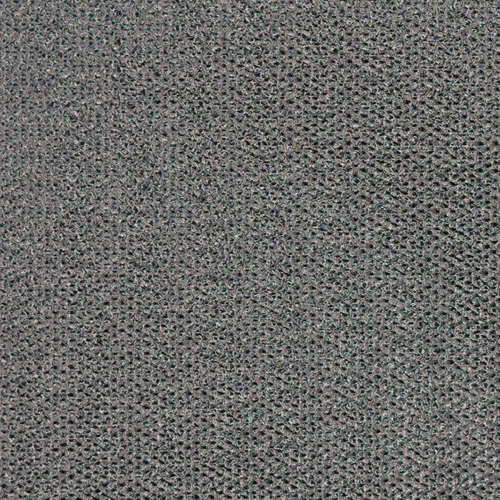 Grid and woven pattern on reflective film, macro photograph of sample B0001456